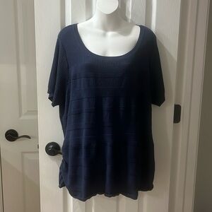 Lane Bryant navy blue size22/24 sweater